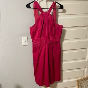 Pink Davids bridal dress